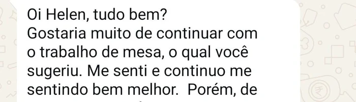 Depoimento anônimo de cliente do Studio Oracular