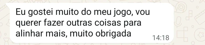 Depoimento anônimo de cliente do Studio Oracular